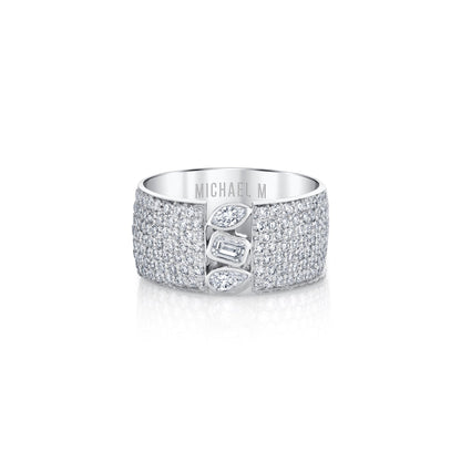 Montage Pave Cigar Band