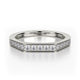 MICHAEL M Wedding Bands 18K White Gold Wedding band R697B R697BWG