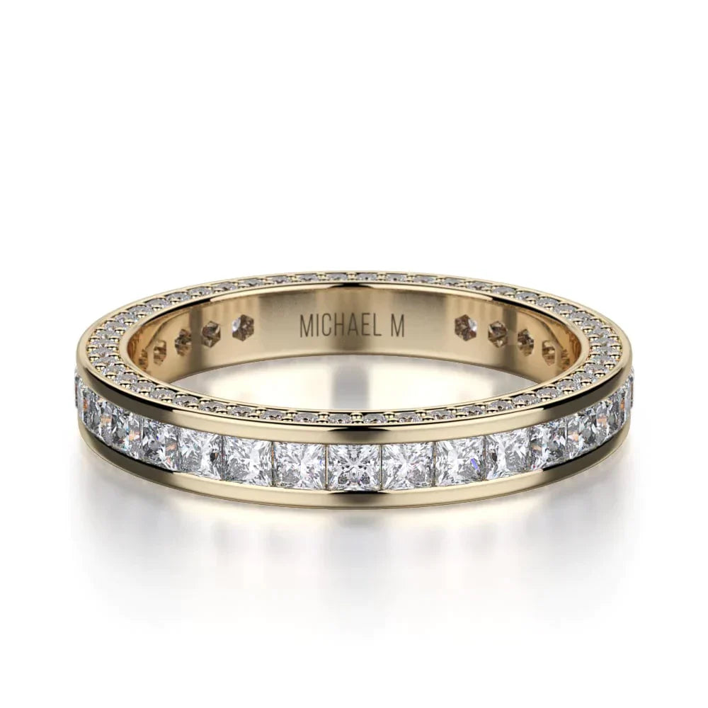 MICHAEL M Wedding Bands 18K Yellow Gold Wedding band R431BF