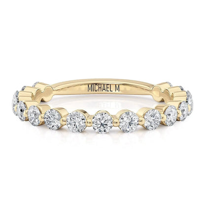 MICHAEL M Wedding Bands 18K Yellow Gold Wedding Band R790B R790B