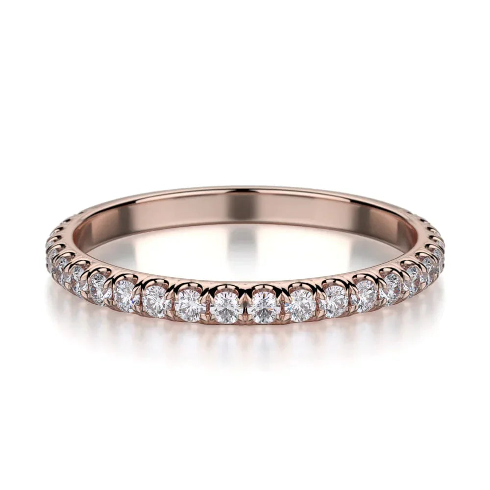 MICHAEL M Wedding Bands Rose Gold Wedding band R371B R371BRG
