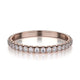 MICHAEL M Wedding Bands Rose Gold Wedding band R371B R371BRG