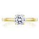 Tacori 14k Yellow Gold Coastal Crescent Collection Classic Engagement Ring Setting