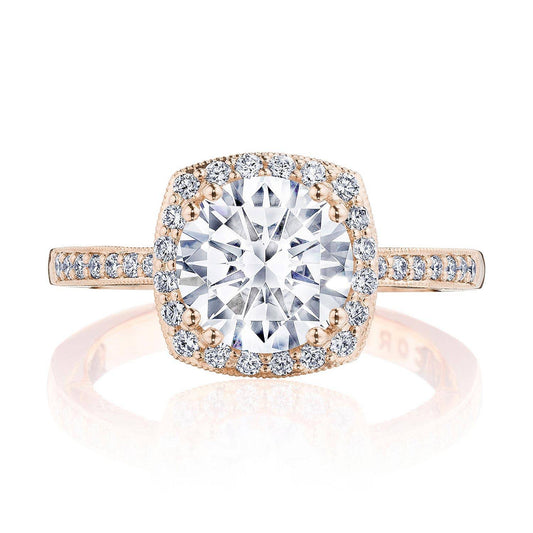 Round Bloom Engagement Ring