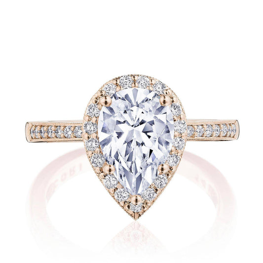 Pear Bloom Engagement Ring