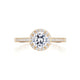 Round Bloom Engagement Ring