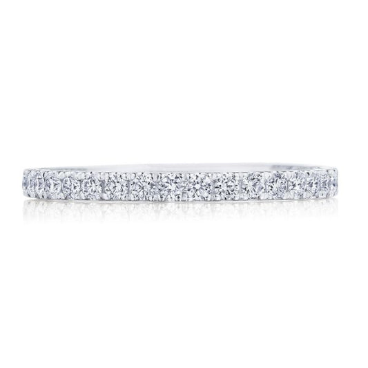 French Pav�� Diamond Wedding Band