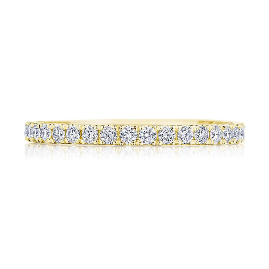 French Pav�� Diamond Wedding Band