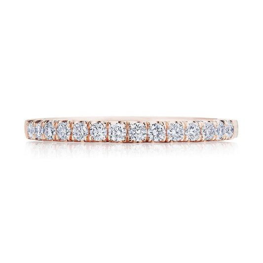 French Pav�� Diamond Wedding Band