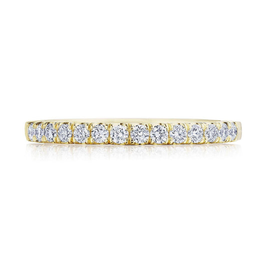French Pav�� Diamond Wedding Band
