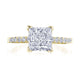 Princess Solitaire Engagement Ring