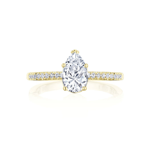 Pear Solitaire Engagement Ring