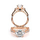 Verragio Three-Stone Round Engagement Ring