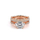 Verragio Three-Stone Round Engagement Ring