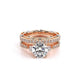 Verragio Halo Round Wedding Band