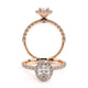 Verragio Halo Oval Engagement Ring