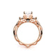 Verragio Three-Stone Oval Engagement Ring