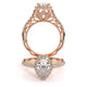 Verragio Halo Pear Engagement Ring