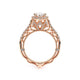 Verragio Halo Pear Engagement Ring