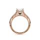Verragio Halo Pear Engagement Ring