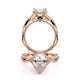 Verragio Halo Pear Engagement Ring