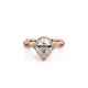 Verragio Halo Pear Engagement Ring