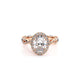 Verragio Halo Oval Engagement Ring