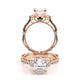 Verragio Three-Stone Oval Engagement Ring
