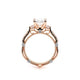 Verragio Three-Stone Oval Engagement Ring