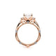 Verragio Three-Stone Oval Engagement Ring