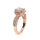 Verragio Halo Princess Engagement Ring