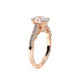 Verragio Pave Oval Engagement Ring
