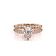 Verragio Pave Pear Engagement Ring
