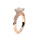 Verragio Halo Princess Engagement Ring