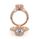 Verragio Halo Round Engagement Ring