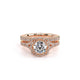 Verragio Halo Round Engagement Ring