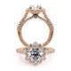 Verragio Halo Round Engagement Ring