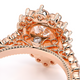 Verragio Halo Pear Engagement Ring