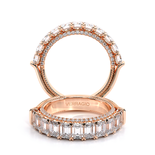 Verragio Emerald Wedding Band