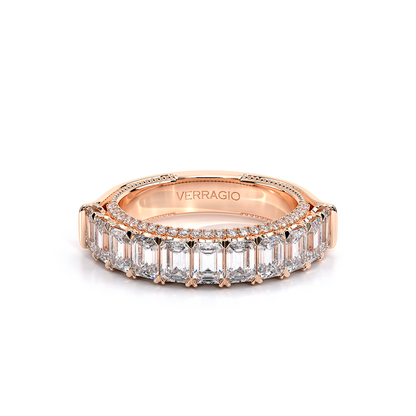 Verragio Emerald Wedding Band