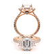 Verragio Emerald Engagement Ring