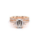 Verragio Emerald Engagement Ring