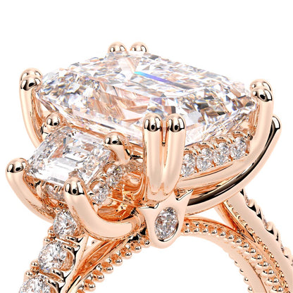 Verragio Emerald Engagement Ring