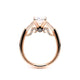 Verragio Three-Stone Oval Engagement Ring