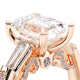 Verragio Three-Stone Emerald Engagement Ring