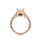 Verragio Pave Pear Engagement Ring