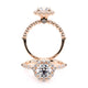 Verragio Halo Round Engagement Ring