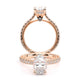 Verragio Pave Oval Engagement Ring