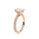 Verragio Pave Oval Engagement Ring