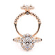 Verragio Halo Oval Engagement Ring